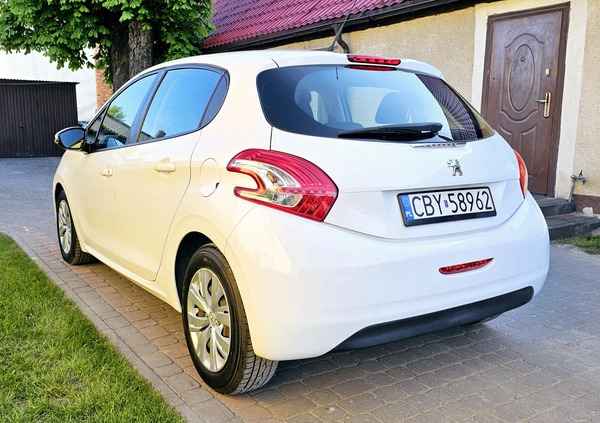 Peugeot 208 cena 19600 przebieg: 209000, rok produkcji 2012 z Skaryszew małe 232